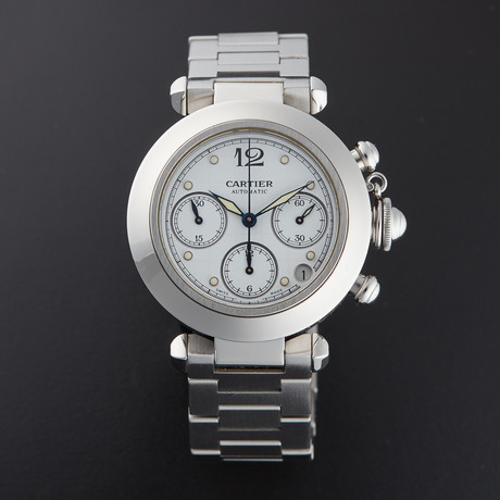 Cartier Pasha C Chronograph Automatic // W31039M7 // 107723 // Pre-Owned
