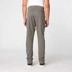 Folded Regular Fit Pants // Grey (3XL)