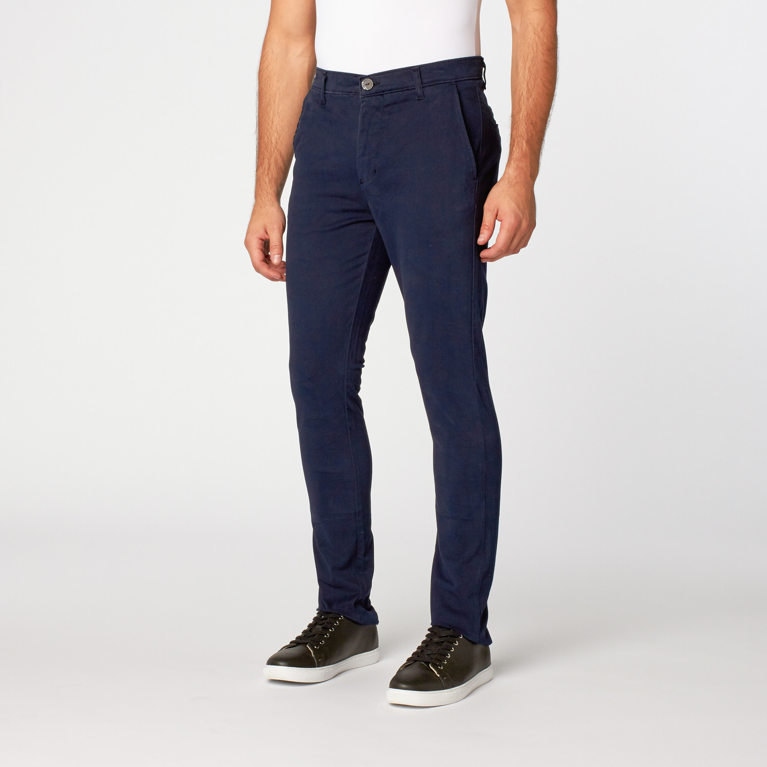 Skinny Fit Chino Pants // Blue (28WX32L) - The Project Garments - Touch ...