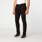 Skinny Fit Chino Pants // Black (30WX32L)