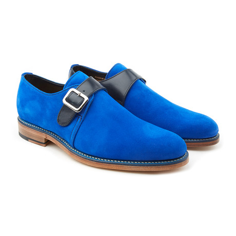 Ford Monkstrap Shoe // Blue (UK: 7)