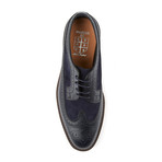 Siglo Suede Wingtip Brogue // Navy (UK: 7)