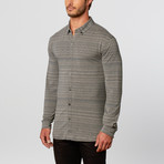 Drytech Stretch Printed Shirt // Dark Grey Heather (XL)