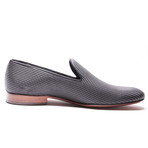 Textured Stud Loafer // Grey (Euro: 40)