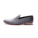 Textured Stud Loafer // Grey (Euro: 42)