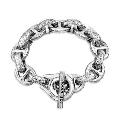 Gabby's Anchor Link Bracelet // Stainless Steel