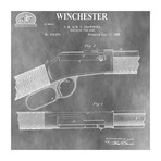 Winchester Magazine Fire Arm, 1888 // Light Grey (Print // 20"L x 20"W)