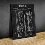 Bolt Action Mechanism, 1956 // Chalkboard (Print // 18"L x 24"W)