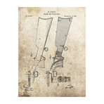 Colt Firearm Stock, 1859 (Print // 18"L x 24"W)