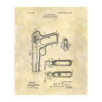 Automatic Firearm, 1902 (Print // 18"L x 24"W)