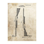 Recoil Operated Firearm, 1900 (Print // 18"L x 24"W)