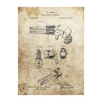 Revolving Fire Arms, 1874 (Print // 18"L x 24"W)