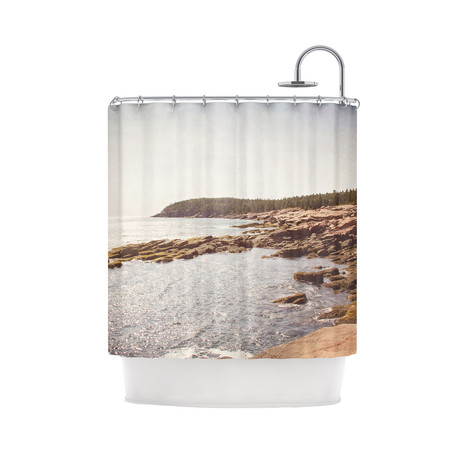 The Maine Coast Shower Curtain