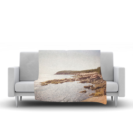 The Maine Coast Fleece Blanket (50" x 60")