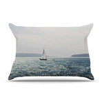 Sail the Sparking Seas Pillow Case (Standard: 30" x 20")