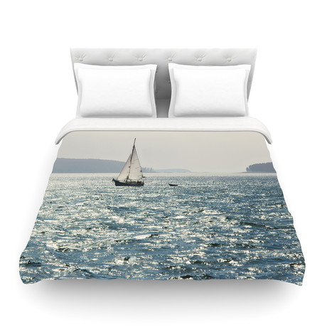 Sail the Sparking Seas Duvet Cover (Queen: 88" x 88")