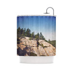 Windswept Cliffs Shower Curtain