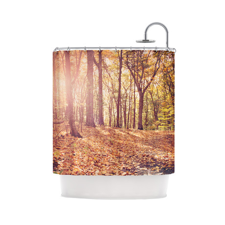 Autumn Hike Shower Curtain