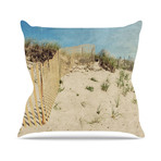Cape Dunes Throw Pillow (16" x 16")