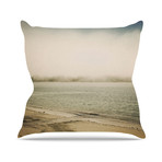 Stormy Coast Throw Pillow (16" x 16")