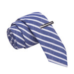 Blair Witch Biotch Tie + Tie Clip // Blue