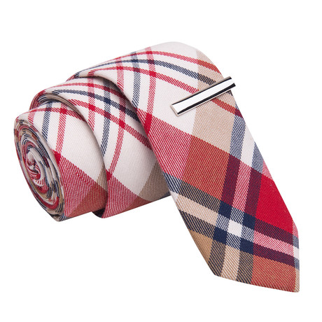 The Redcoats are Leaving Tie + Tie Clip // Red