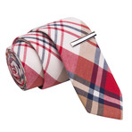 The Redcoats are Leaving Tie + Tie Clip // Red