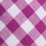 Slippery Sloane Tie + Tie Clip // Purple