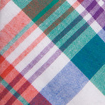 Ace Ventura Blvd Tie + Tie Clip // Multi Color