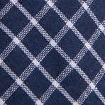 Ice Ice Toddler Tie + Tie Clip // Blue