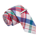 Electric Slide Show Tie + Tie Clip // Multi Color