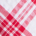 Suck My Kiss Tie + Tie Clip // Red