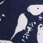 Bird Meth Lab Tie // Blue