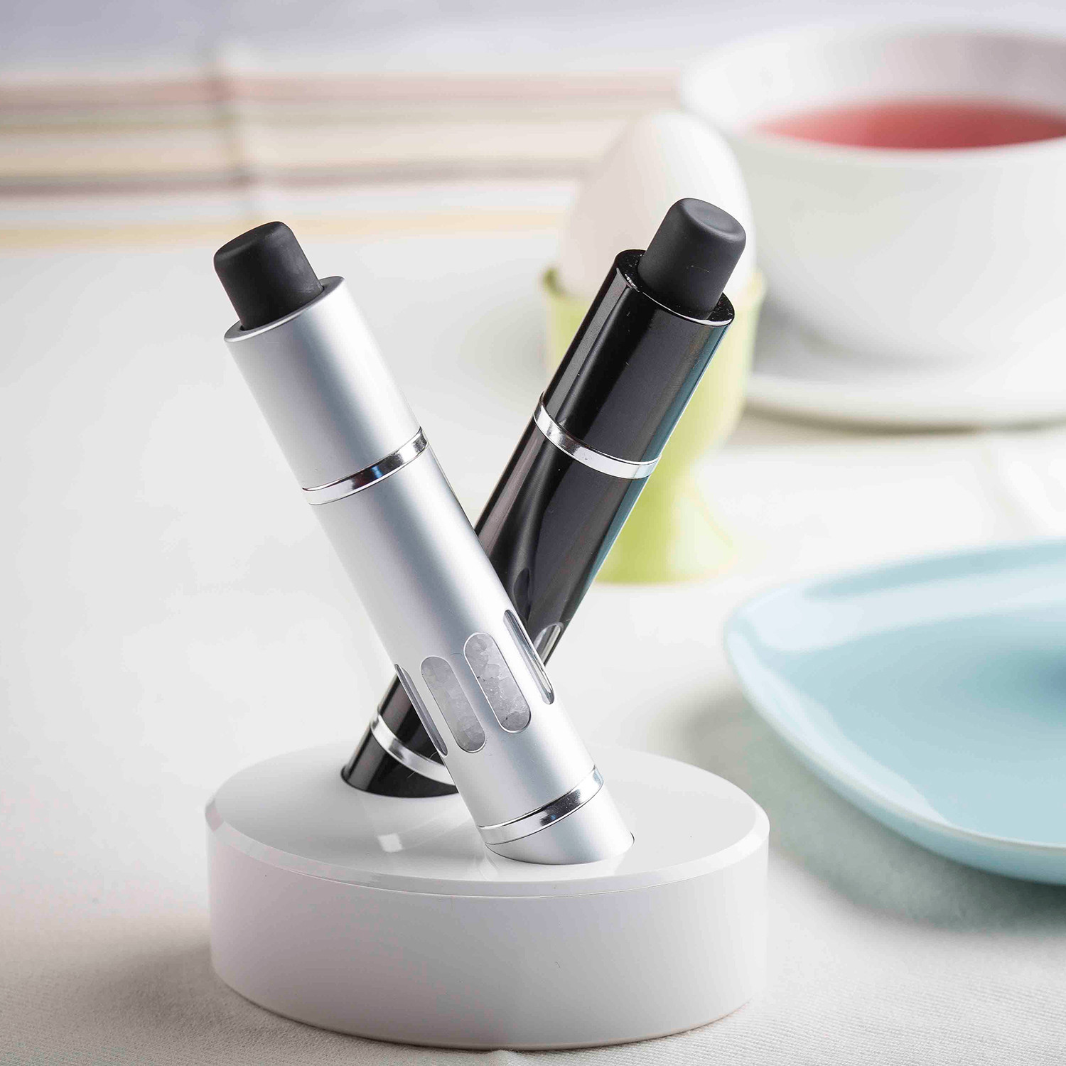 Quick Click Salt + Pepper Grinder Set - Modernhome - Touch of Modern