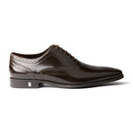 Brogue Medallion Toe Oxford // Brown (Euro: 39)