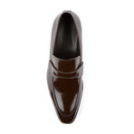 Patent Penny Loafer // Brown (Euro: 39)