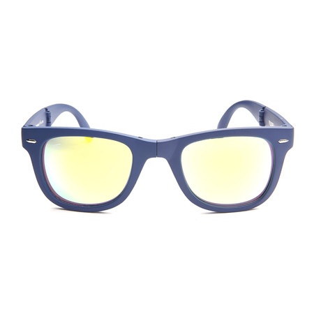 Sunglasses // Navy + Gold Lens