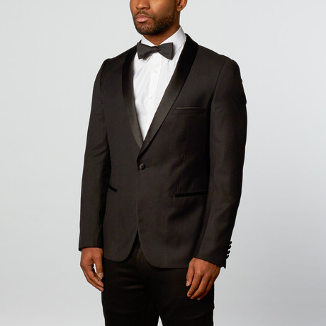 Dave Shawl Collar Tuxedo Jacket // Black (US: 36R)