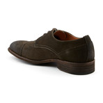 Rogers Cap Toe Shoe // Olive (US: 7.5)