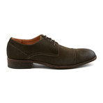 Rogers Cap Toe Shoe // Olive (US: 7.5)