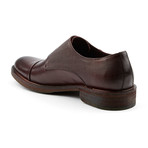 The Mock Monk Strap Shoe // Burgundy (US: 9)