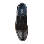 The Wings Cap Toe Shoe // Black (US: 7)