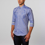 Chester Button-Up // Blue (M)