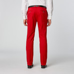 Stephen Twill Pant // Cranberry (36WX32L)