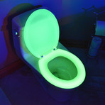 Round Toilet Seat // Green