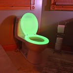 Round Toilet Seat // Green