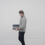 Zipsnap iPad Sleeve // Black Edition (Gray)