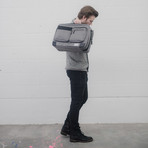 Briefpack XL // Grey + Black