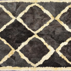 Alpaca Huacaya Rug // Modern Trellis