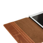 iPad Cover Folio Case // Special Burned Tan